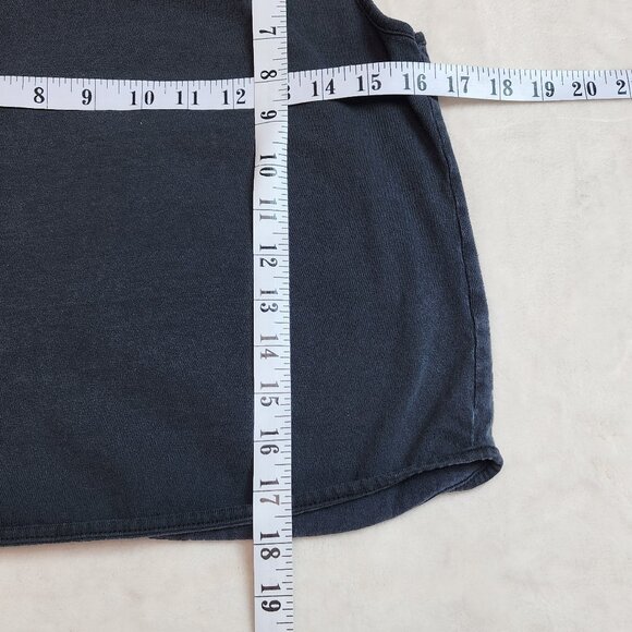 Vintage Silver Gray Tag Nike Cropped Tank Womens Medium - Picture 6 of 6